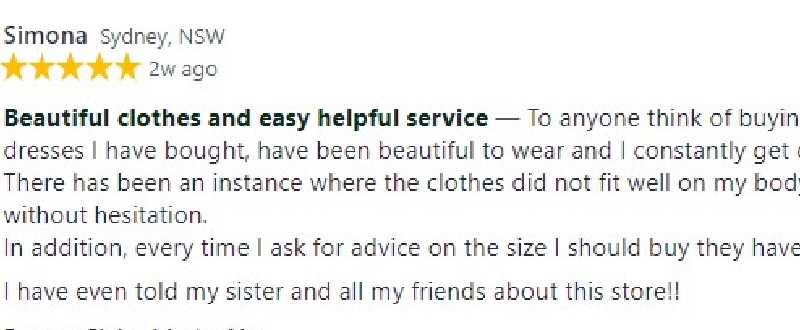 The Swank Store Customer Review